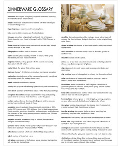 Dinnerware Glossary 02